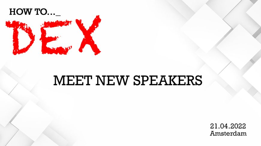 Announcing new speakers!