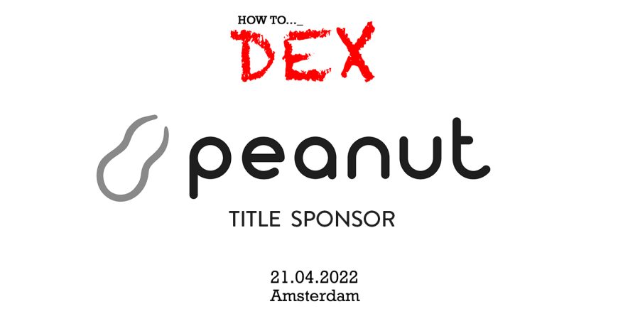 ANNOUNCING PEANUT AS A TITLE SPONSOR OF “HOW TO DEX”