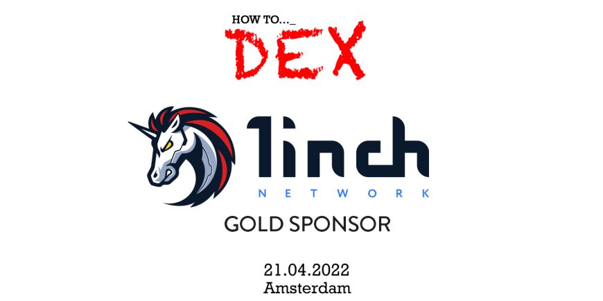 1inch becomes a Gold Sponsor at HOW TO DEX!